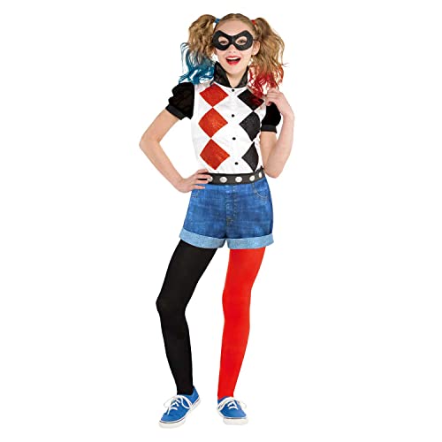 Costume classico da Harley Quinn per bambini (10-12 anni)