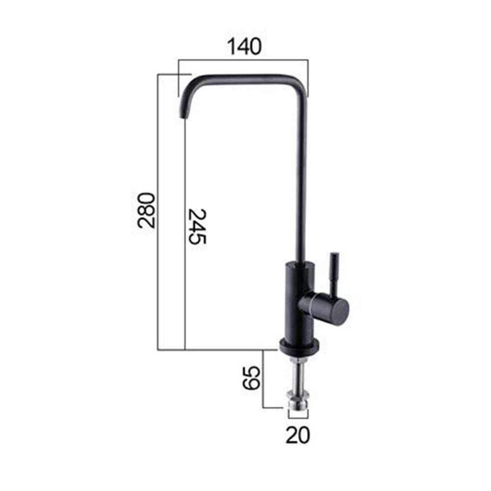 Filtro de Agua Grifo de Agua Gris Purificador de Agua para Beber