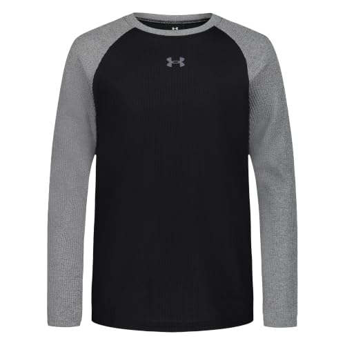 Image of Under Armour Boys' Long Sleeve Thermal Knit Shirt, Outdoor Collection