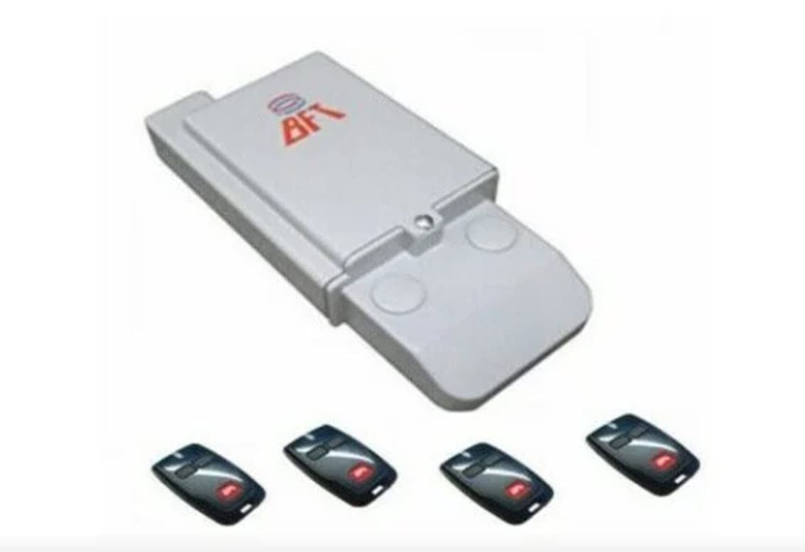 KIT RADIO BFT P111772 COMPLETO DI RICEVENTE BICANALE CLONIX2E + 4 TELECOMANDI