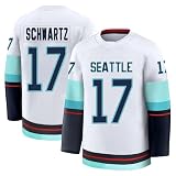 Jaden Schwartz Jersey Mens/Women/Youth Stitched for Sports Fan White No Brand/Logos