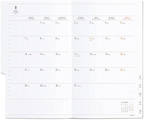 haitaido Notebook 2018 December Start Monthly B6 Slim Classic , green