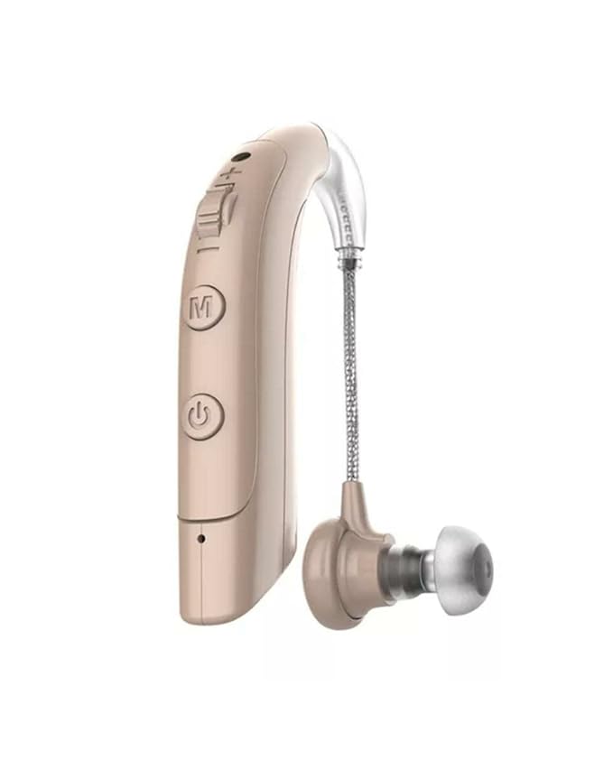 AUDITECH Hearing Amplifier/BTE Beige Rechargeable Hearing Aid 711