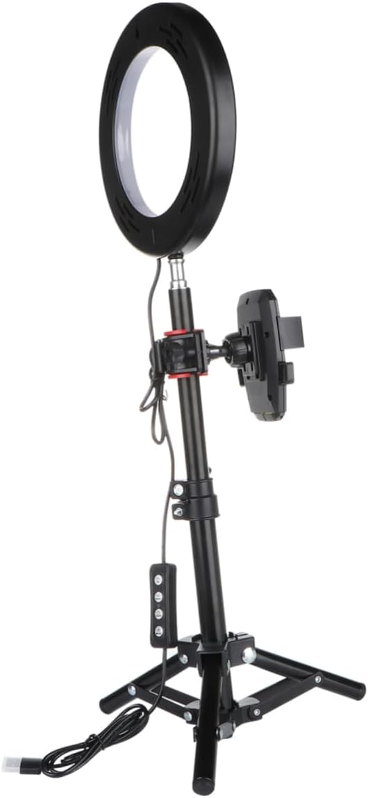 Beauty Led Light Phone Selfie Bracket Studio Fill Light Ring for Laptop