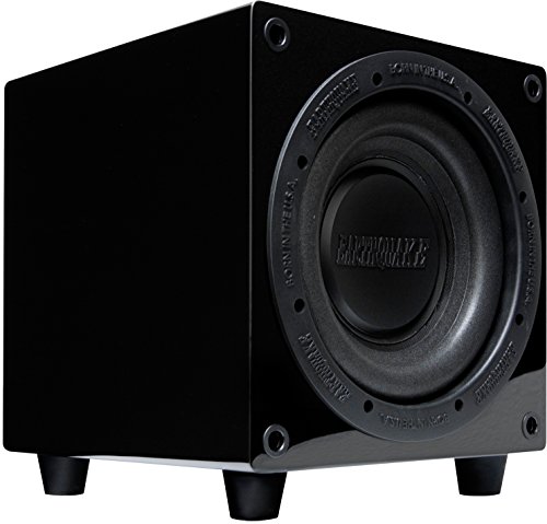 EARTHQUAKE Sound MiniMe FF8_V2 8-inch Front Firing Powered Mini Subwoofer,Black