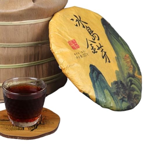 Té Pu'er maduro Islandia, el alma de los árboles centenarios en una infusión de 357g