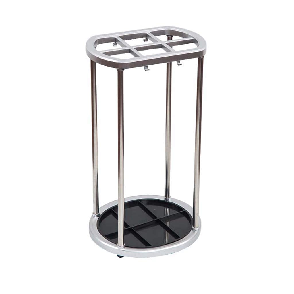 Rangement parapluie métallique 21 trous pour grand hall
