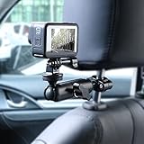 MAYUNPRO Rotating Sports Camera Bracket, Motorcycle Rearview Mirror, car seat mounting Bracket, Used for GoPro Hero 9 8 7 6 5 4 Black, Session, Insta 360 One R, DJI Osmo Action and Most Action Camera
