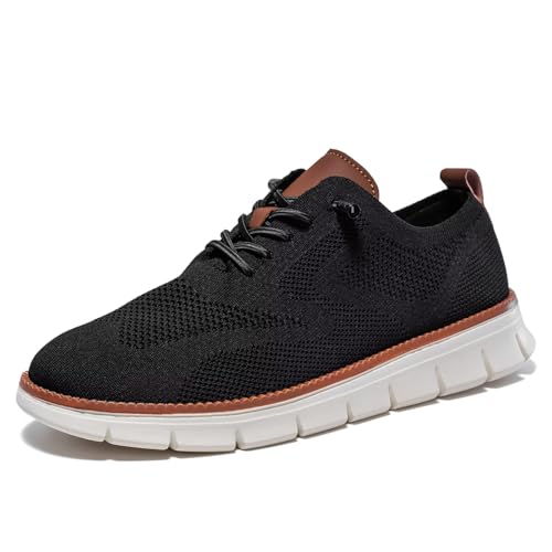 Men's Breeze Shoes Knit Mesh Casual Oxfords Sneakers Comfortable Walking Shoes2