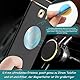 Metallplatte Metallplättchen Selbstklebend 65x45mm, 40 Stück Rechtecke Handy Metall Platte Selbstklebende Set Handy Magnet, Magnete zum Kleben für Magnete Kfz Zubehör Handy Halterung Auto Silber