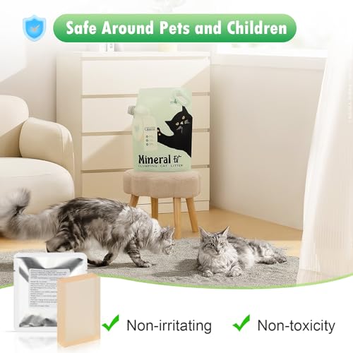 Eliminador de odores de animais de estimação para caixa de areia de gato autolimpante Meowant, gel d