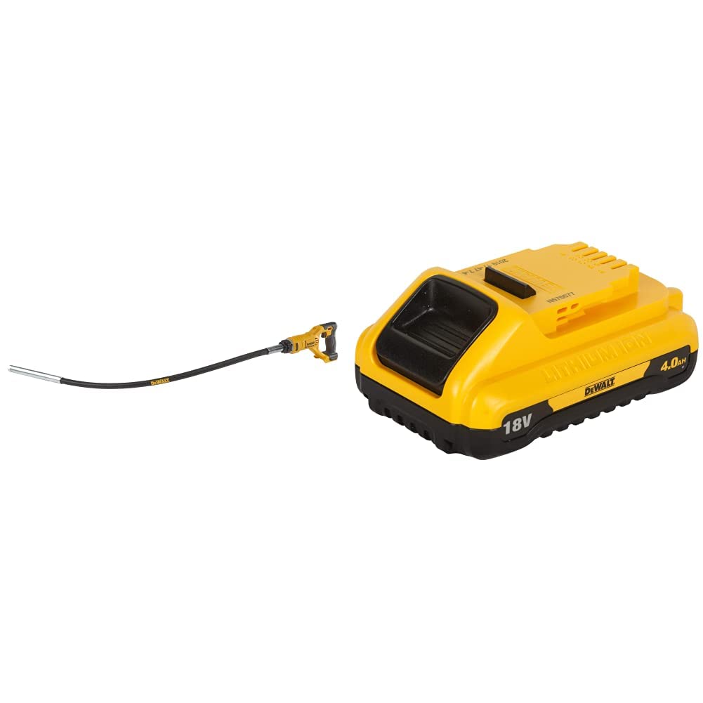 DEWALT DCE531N 18V 29mm Diameter Cordless Concrete Pencil Vibrator with