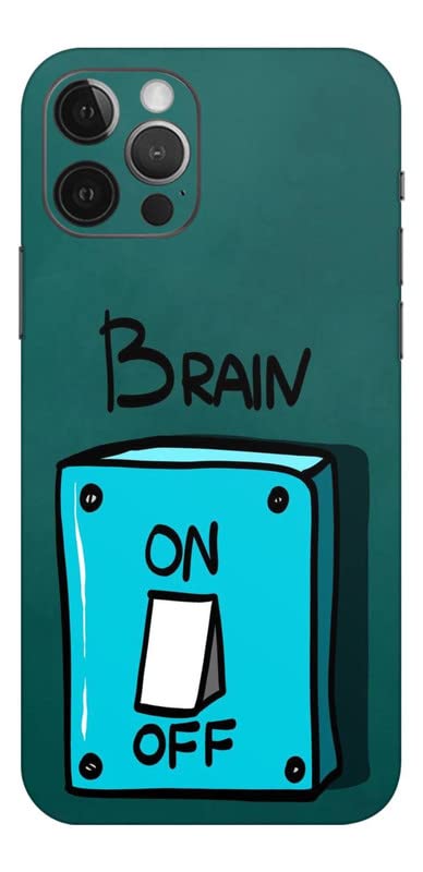 Image of Mobile Skin Sticker Compatible with Apple iPhone 12 Pro Skin Not Back Cover, Camera & Back Protector Mobile Skin Wrap; iPhone 12 PRO-KE-104