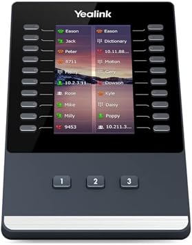 Yealink T48U IP Phone مع وحدة توسيع EXP43