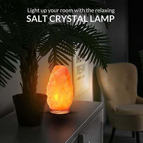 Himalayan Glow 1002 Crystal, 5-7 Lbs, Salt Lamp