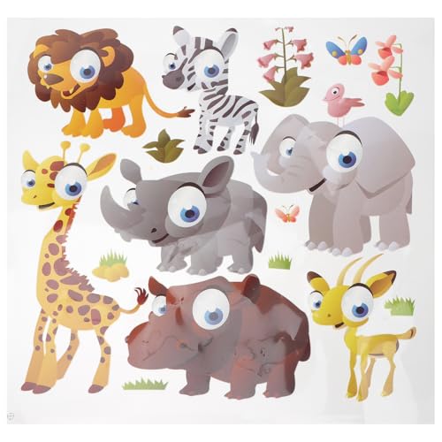 YOSADIER Papel de Transferencia Térmica de Animales para Camisetas, Pegatinas Termoadhesivas DIY 3 Piezas, Hojas para Ropa y Bolsas, Papel Transfer para Textil y Manualidades