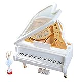 👧Schmuckkästchen Mädchen👧 Die Schatzkiste ist das schönste Weihnachts- und Geburtstagsgeschenk für Kinder. Sie sieht wunderschön und elegant aus, begleitet von einem schönen Musikklang. Die bunten Lichter leuchten. Die Kinder werden vom Zauberer in einen wundervollen Traum versetzt.