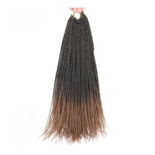 Tresses au crochet faites à la main extensions haut de gamme T27 18"