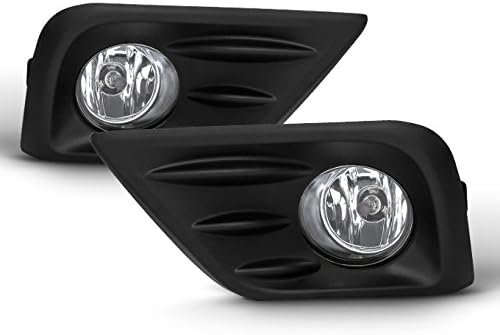 AKKON - For 2016-2018 Nissan Altima 4-Door Sedan Models Driver+Passenger Side Fog Lights Pair w/Switch Assembly