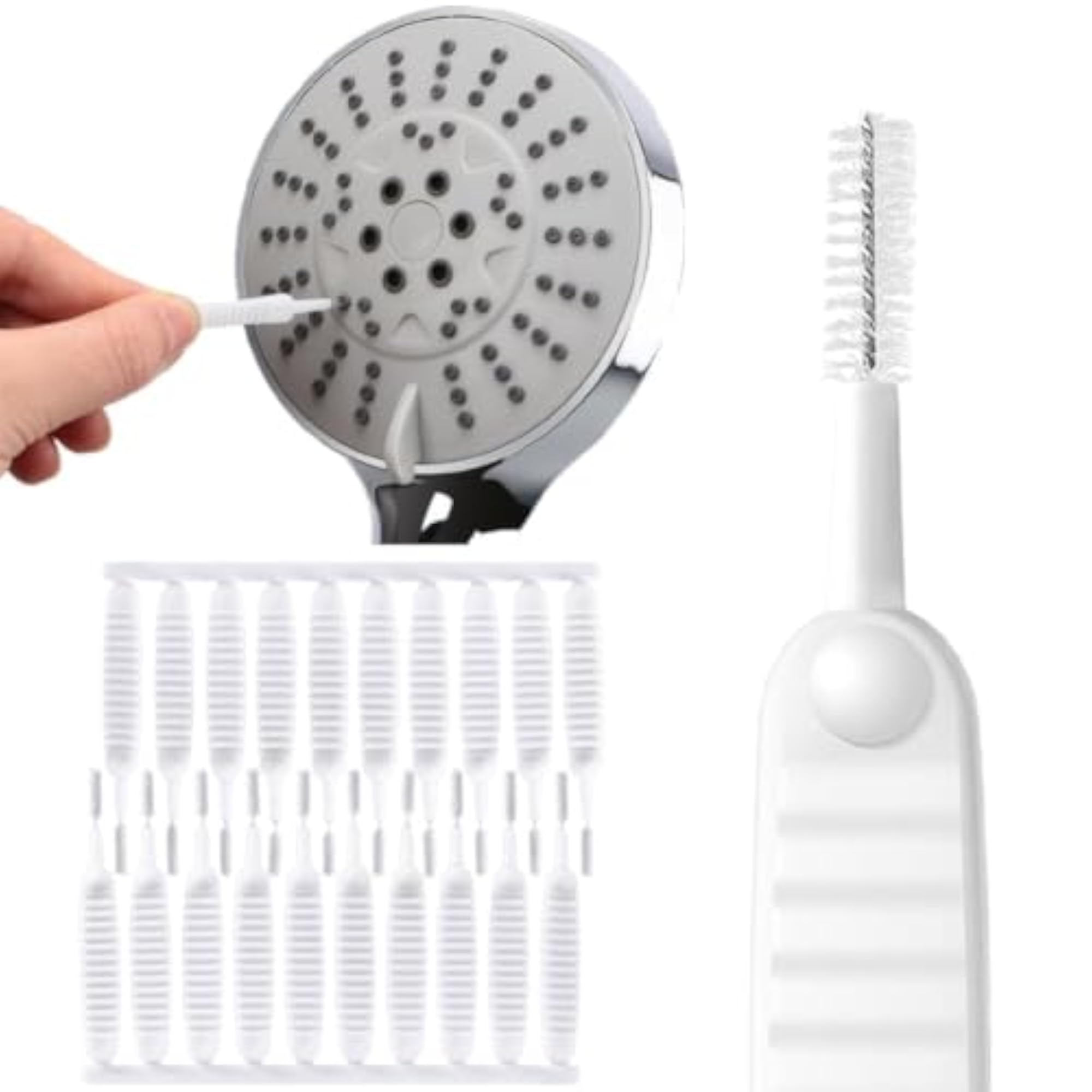 20 Pcs Shower Head Cleaning Brushes, Mini Gap Cleaning Brush Set