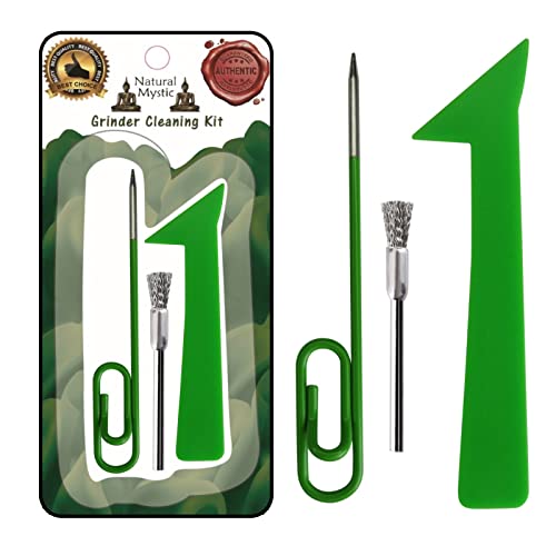 Grinder Cleaning Kit For Herbs Coffee Grinders Cigarette Rolling Papers Machine Pre Rolled Cones...