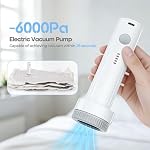HOMOH Portable Cordless Electric Travel Vacuum Pump for Storage Bags - Image 3
