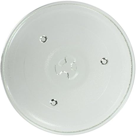 SPARES2GO Glass Turntable Plate Dish for Kenwood Microwave Oven (270mm)