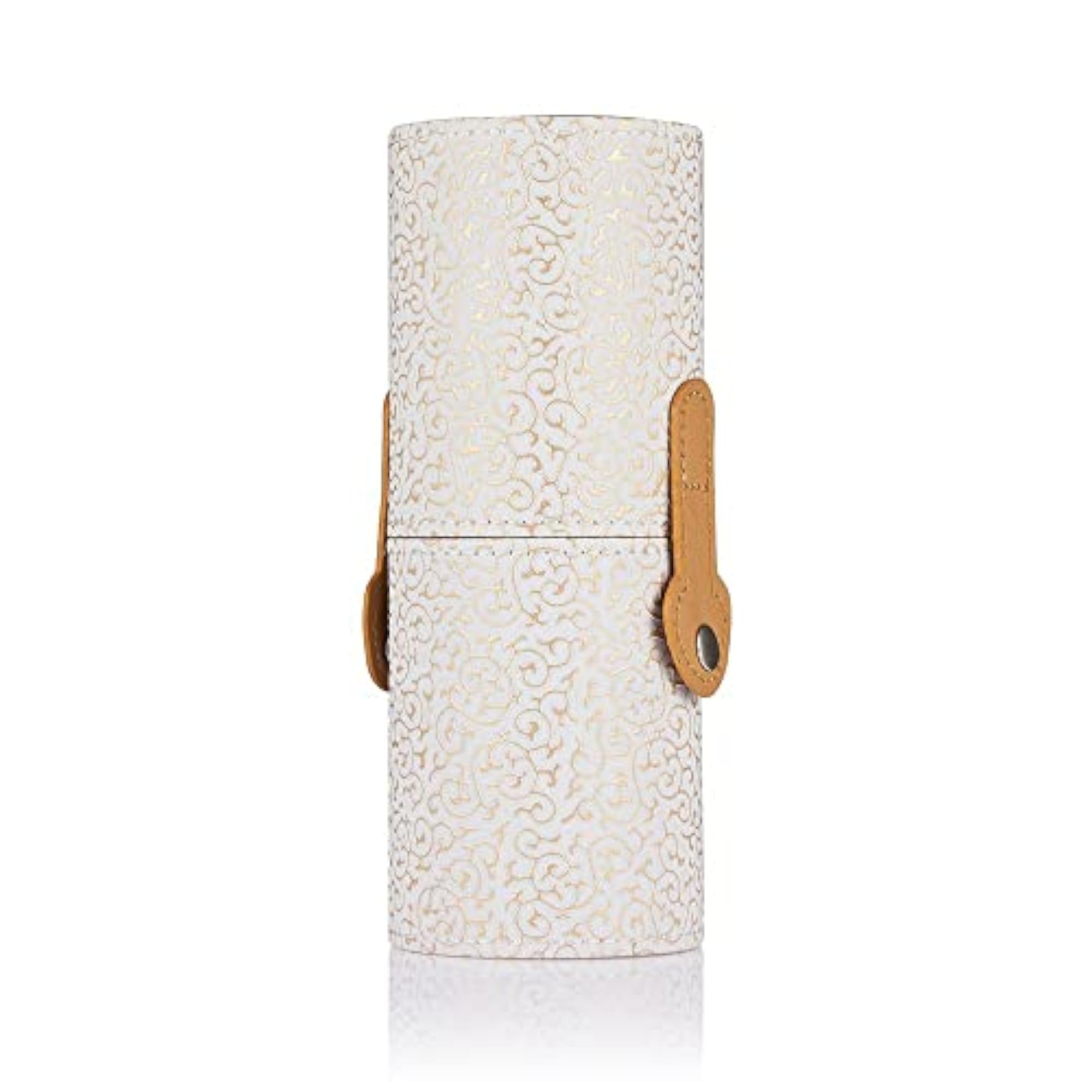White Makeup Brush Holder + 20Pcs Makeup Brushes Set