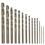 Our #6 Pick is the Comoware 15-Piece Cobalt Drill Bit Set