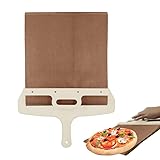 ROBUST UND LANGLEBIG: Dieser Pizzaschieber ist aus natürlichem Material, stark und haltbar, nicht leicht zu brechen, keine Farbe und kein Geruch, sicher für den Kontakt mit Lebensmitteln.