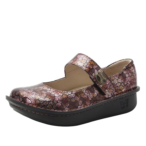 Top 10 Best Shoes After Ankle Fusion for Ultimate Comfort 13 Alegria Women's Paloma Mary Jane Nurse Shoe Clog Comfort Leather Bronze Fusion 13 M US