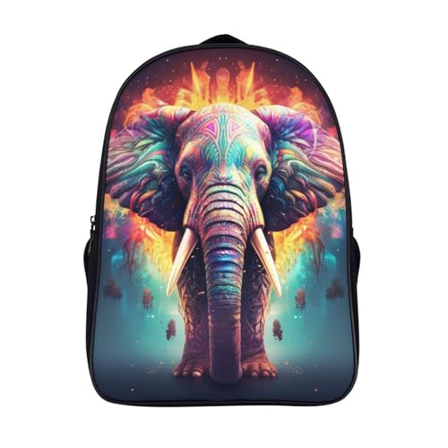 Sac d'école éléphant 3D anti-mal de dos pour enfant actif en maternelle