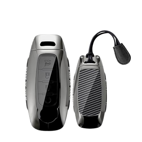 Jinhon for Nissan 3/4/5 Button Carbon Fiber Car Key Fob