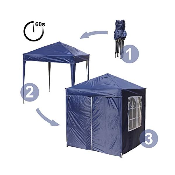 SANHENG Pop Up Gazebo, Pop Up Tent with Weights, Fully Waterproof, All Weather Gazebo ideal for Outdoor Party Camping - Image 3