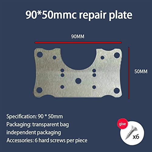 Charnière de meuble arrachée ? Fixez cette plaque de réparation