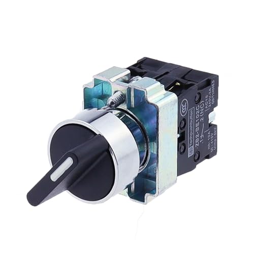 Sélecteur autobloquant XB2-BD53 avec double contact 2NO