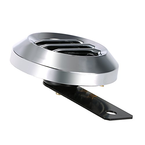 Yorten DC 12V 1.5A 105dB universal à prova d'água para motocicleta redonda buzina elétrica