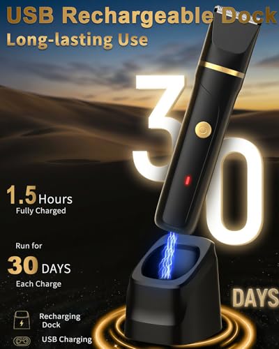 Image of Body Hair Trimmer for Men-3 in 1 Electric Razor Groin Groomer,IPX7 Waterproof,Versatile Hair Trimmer for Ball /Pubic /Chest /Beard /Nose,USB-C Rechargeable,Gifts for Him Dad