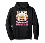 Lalafanfan in Kigurumi, Just a Girl who loves Lalafanfans Pullover Hoodie