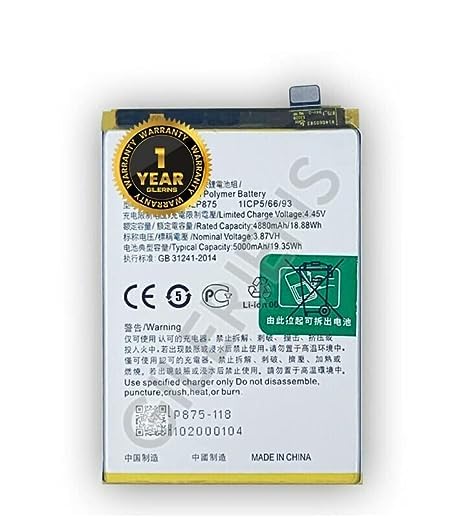 Image of Original BLP875 Battery for Oppo Q3S Battery with 1 Year Warranty** (E298)