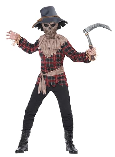 Disfraz infantil de espantapájaros Harvest of Horror miniatura 1