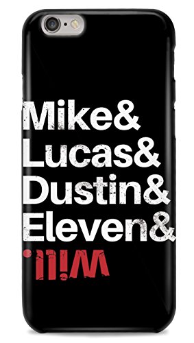 Coque Rigide iPhone 6/6s"Stranger Things Mike Lucas Dustin Eleven Will - Coque pour Apple iPhone 6/6s LaMAGLIERIA