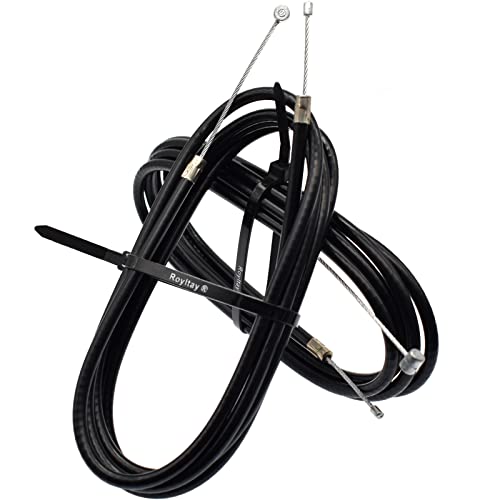 Royitay Universal 65 Inch Throttle Cable 60 Inch Housing Length For Manco Go Kart Cart Go-Cart Minibike Mini Bike Atv Bicycle (2 Pcs) #TOP5