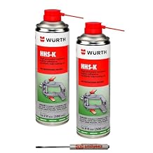 Smilyeez Listing for Wurth HHS-K Hinge Lubricant aerosol can 500 mL 2 Cans with Smilyeez Pocket Screwdriver