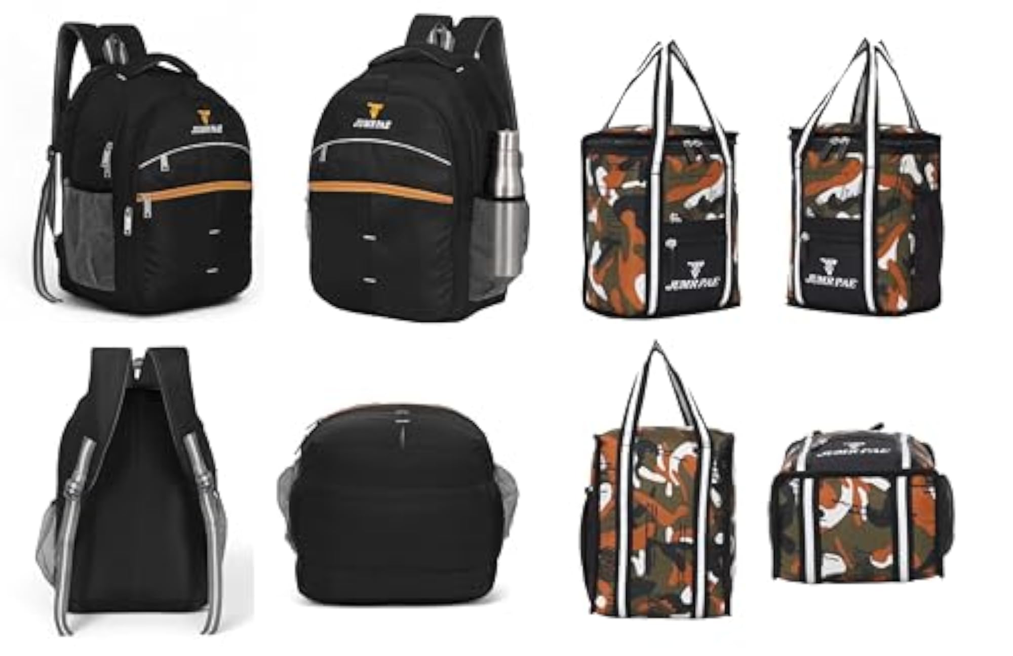 Waterproof Polyester Lunch Bag and School Bag Combo