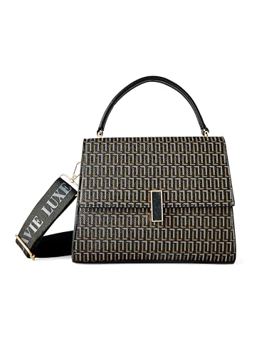 Image of Lavie Luxe Women's Mono Ipsy25 Satchel Handbag | Satchel Bag for Work | Ladies purse | Stylish Shoulder Bag | Gift For Women