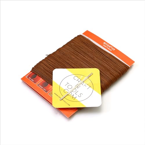 Hilo Ritza 25 Tiger 0.6mm para cuero encerado miniatura 1