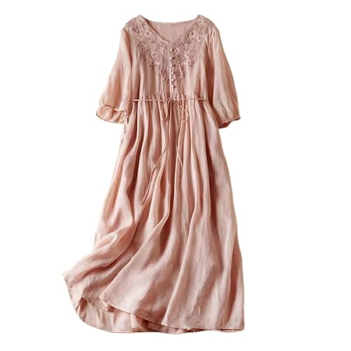 Robe vintage longue pour vos sorties d'été décontractées en ville