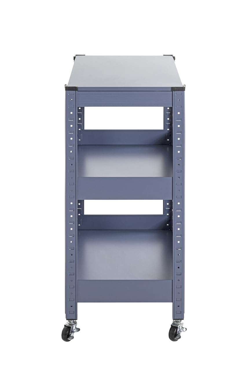 HAKU, blu, in metallo - dimensioni: L 50 x A 75 x P 32 cm, stile: moderno