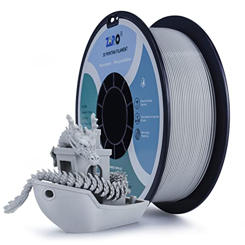 Image of ZIRO PLA PRO Basic Color Series, 1.75MM 1KG3d Printing Material, Gray | Fit for Most FDM 3D Printer, 1.75mm 1KG Spool, Dimensional Accuracy + /-0.03mm, Colorful PLA FilamenT